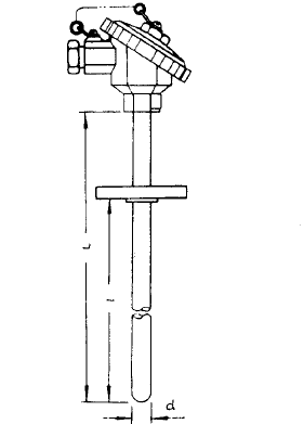 WRP-430固定法蘭防水式熱電偶在高溫工業(yè)生產(chǎn)過(guò)程中的運(yùn)用
