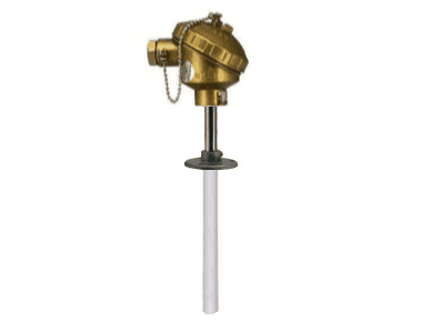 WRE-330-F活動(dòng)法蘭燒結(jié)四氟耐腐熱電偶